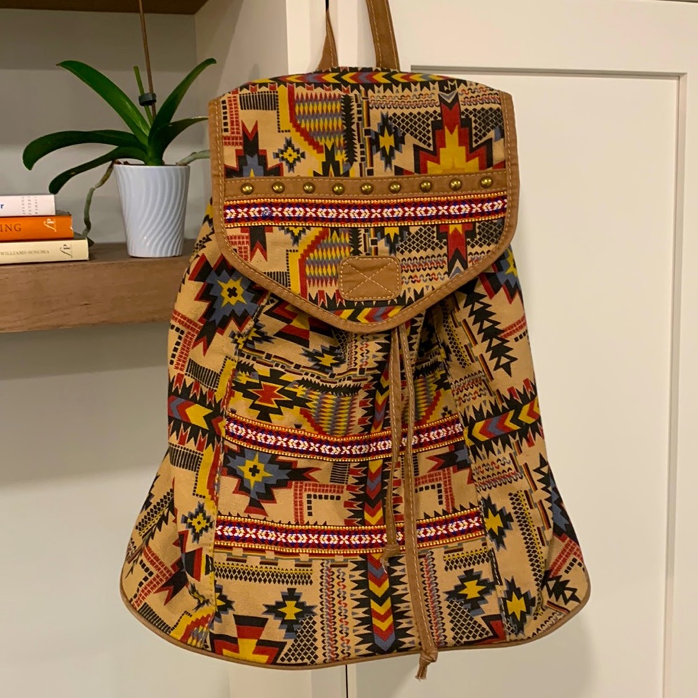 Aztec Inspired Backpack